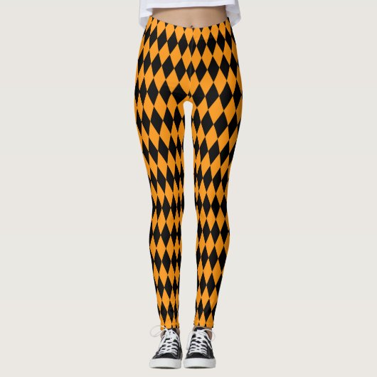 Halloween Harlequin Leggings (Voorkant)