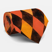  Halloween Harlequin Stropdas (Opgerold)