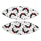 Halloween hart met zwarte vleugels american football (Panelen)