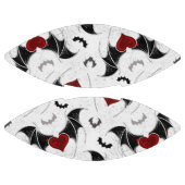 Halloween hart met zwarte vleugels american football (Panelen)