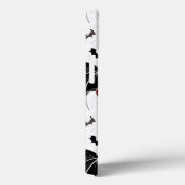 Halloween hart met zwarte vleugels Case-Mate iPhone case (Achterkant / Rechts)