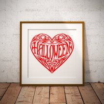 Halloween Hart, Rode Hart, Vakantie