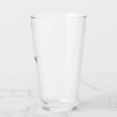 Halloween Hartslag Pompoen Vintage Vector Ontwerp_ Glas (Links)