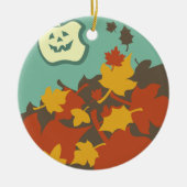 Halloween Harvest Keramisch Ornament (Voorkant)