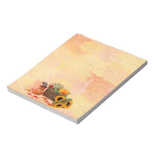 Halloween Harvest Notitieblok (Linkerzijde)