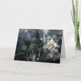 Halloween Hauning House komt eruit en je kunt Kaart