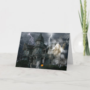Halloween Hauning House komt eruit en je kunt Kaart