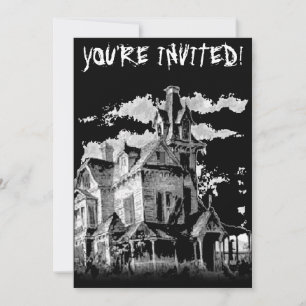HALLOWEEN HAUNT-INVITATIE KAART
