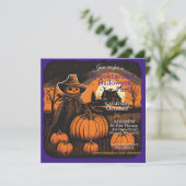 Halloween Haunt Scarecrow's Watch Kaart (Staand voorkant)