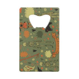 Halloween Haunt: Spooky  Mix Creditkaart Flessenopener