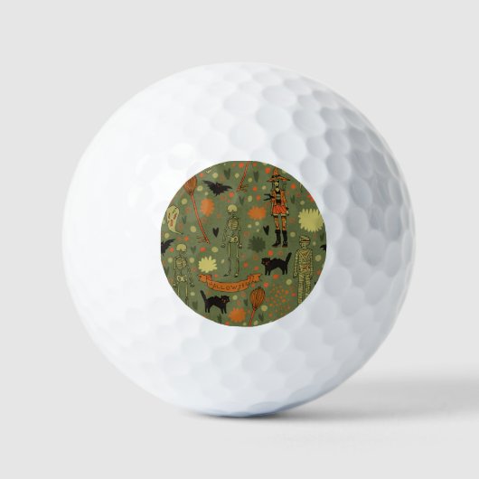 Halloween Haunt: Spooky Mix Golfballen (Voorkant)