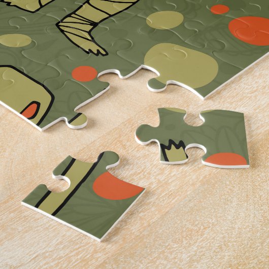 Halloween Haunt: Spooky  Mix Legpuzzel (Zijkant)