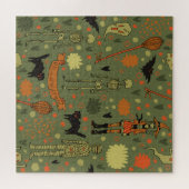 Halloween Haunt: Spooky Mix Legpuzzel (Horizontaal)