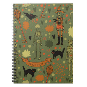 Halloween Haunt: Spooky Mix Notitieboek