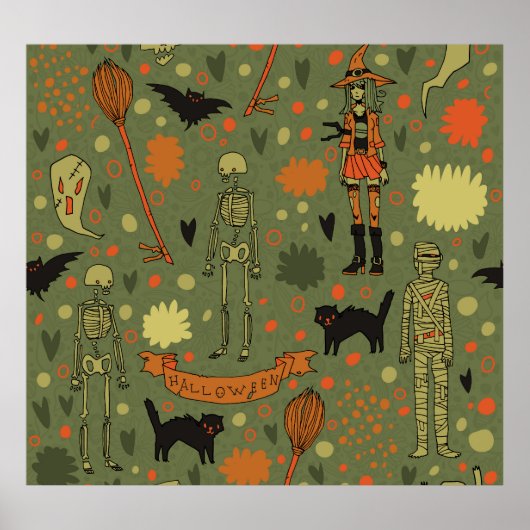 Halloween Haunt: Spooky  Mix Poster (Voorkant)