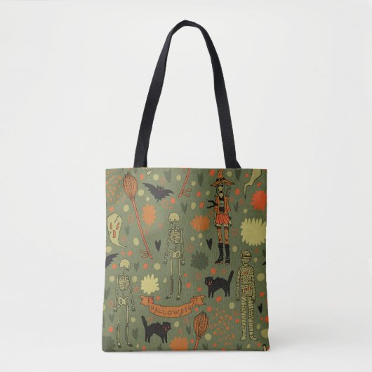 Halloween Haunt: Spooky  Mix Tote Bag (Voorkant)