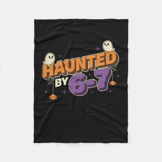 Halloween Haunted 67 Six Seven Meme 1 (18)  Fleece Deken (Voorkant)