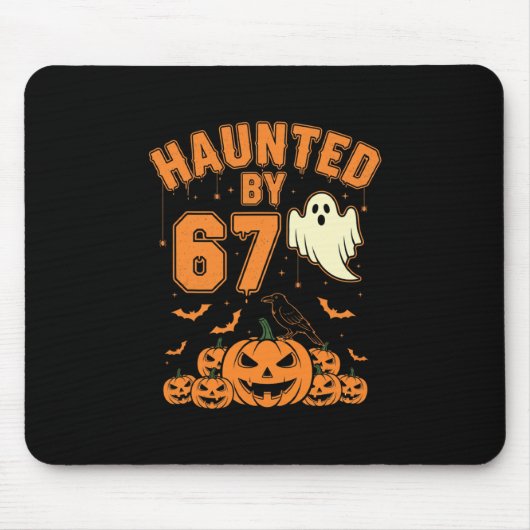 Halloween Haunted 67 Six Seven Meme 1 (21) Muismat (Voorkant)