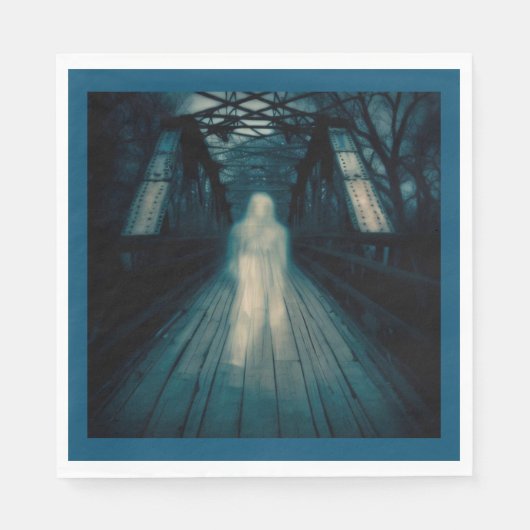 Halloween - Haunted Bridge 1 Servet (Voorkant)