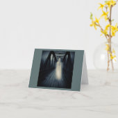 Halloween - Haunted Bridge 3 Kaart (Gele Bloem)