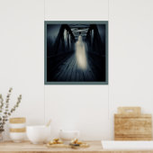 Halloween - Haunted Bridge 3 Poster (Keuken)