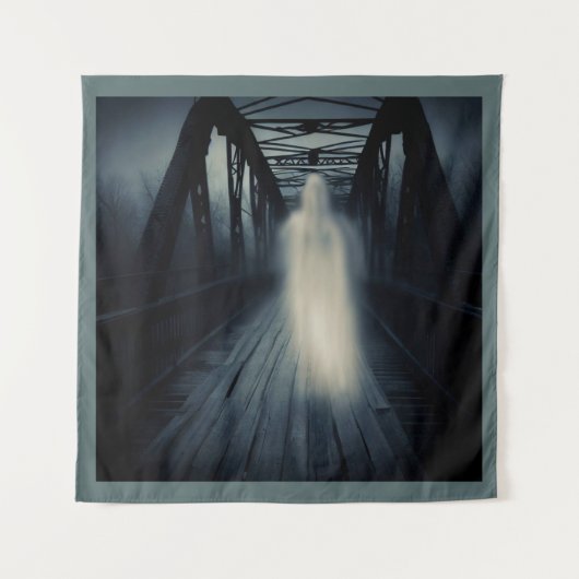 Halloween - Haunted Bridge 3 Wandkleed (Voorkant)