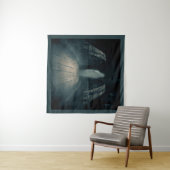 Halloween - Haunted Bridge 4 Wandkleed (In Situ (horizontaal))