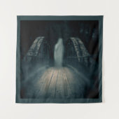 Halloween - Haunted Bridge 4 Wandkleed (Voorkant)