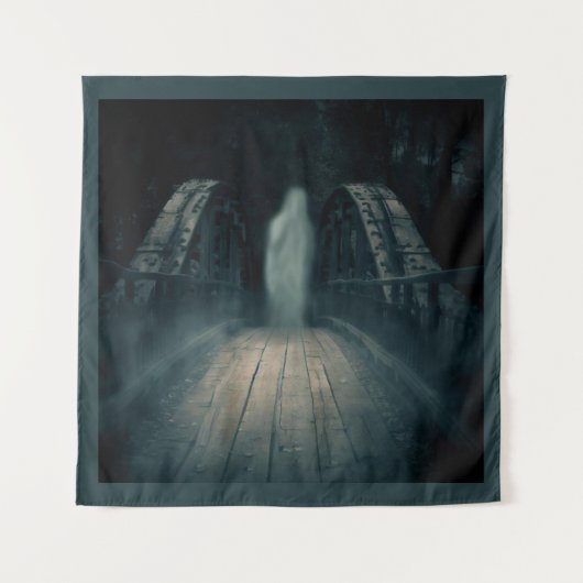 Halloween - Haunted Bridge 4 Wandkleed (Voorkant)