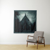 Halloween - Haunted Church 1 Wandkleed (In situ)