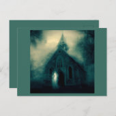 Halloween - Haunted Church 4 Briefkaart (Voorkant / Achterkant)