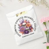 Halloween Haunted Delights & Treats Bedankzakje (Gezegeld)