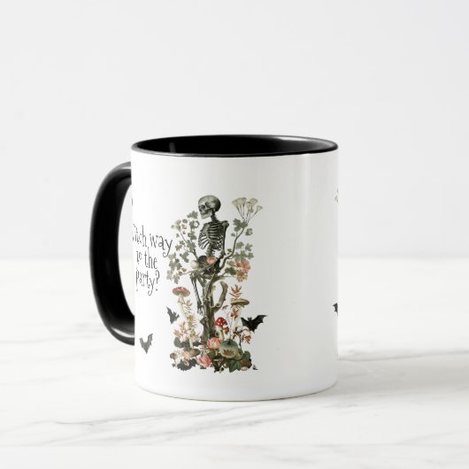 Halloween Haunted Forest kostuum en cocktail Mok (Voorkant links)