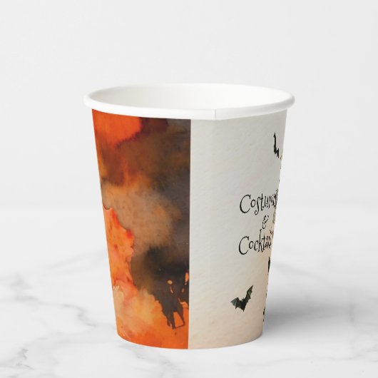 Halloween Haunted Forest kostuum en cocktail Papieren Bekers (Rechts)