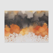 Halloween Haunted Forest kostuum en cocktail Tissuepapier (Voorkant)