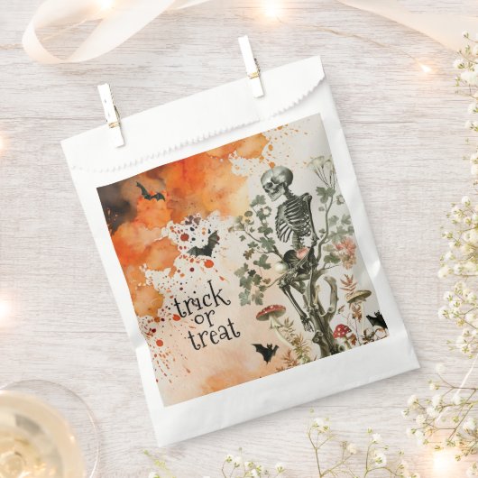 Halloween Haunted Forest Kostuumfeest Bedankzakje (Geknipt)