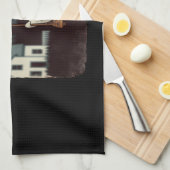 Halloween Haunted Ghost Swing Theedoek (Quarter Fold)