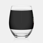 Halloween Haunted Ghost Swing Wijnglas Zonder Voet (Rechts)