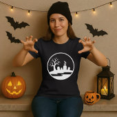 Halloween Haunted Graveyard T-shirt