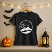 Halloween Haunted Graveyard T-shirt