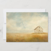 Halloween Haunted Harvest Ball Kostuumfeest Kaart (Achterkant)