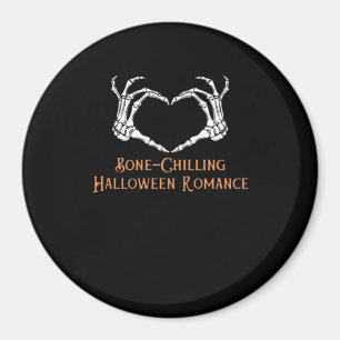 Halloween Haunted Heart Skeletal Bone Chilling CLA Magneet