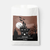 Halloween Haunted House Bedankzakje (Voorkant)