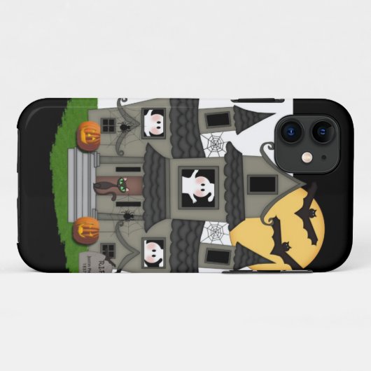 Halloween Haunted House Case-Mate iPhone Case (Achterkant (horizontaal))