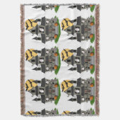 Halloween Haunted House Deken (Voorkant Verticaal)