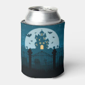 Halloween Haunted House en Grave Yard Blikjeskoeler (Blikje Voorkant)