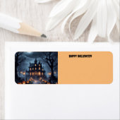 Halloween Haunted House Etiket (Insitu)