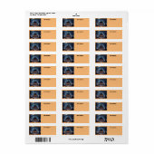 Halloween Haunted House Etiket (Full Sheet)