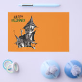 Halloween Haunted House Flyer (Enkel)