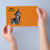 Halloween Haunted House Flyer (Hand)